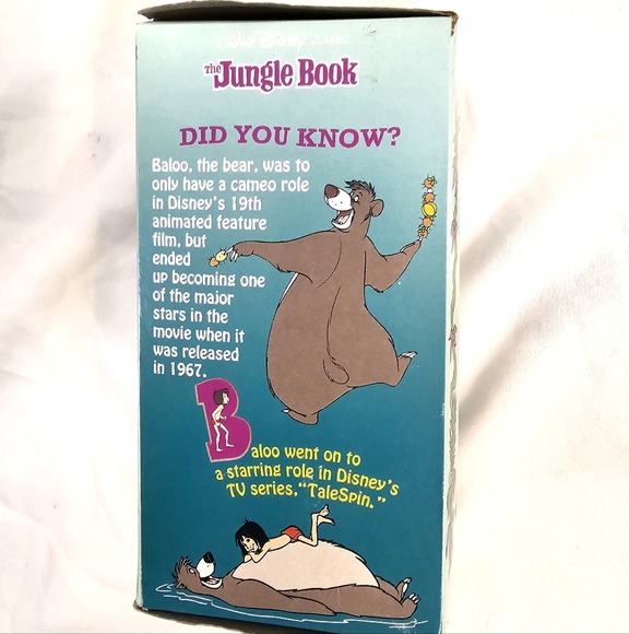 Vintage 1994 Walt Disney Jungle Book Glass - Picture 5 of 9